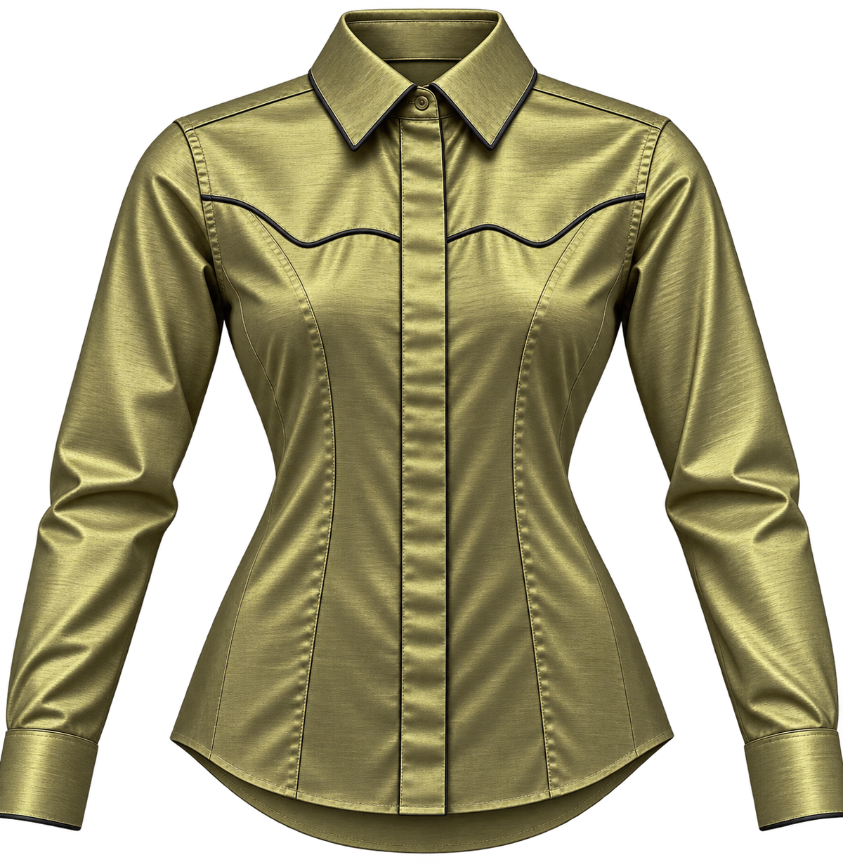 SOLID- OLIVE GOLD