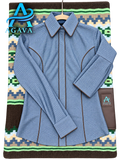 Textured Luxe- BLUE ROAN