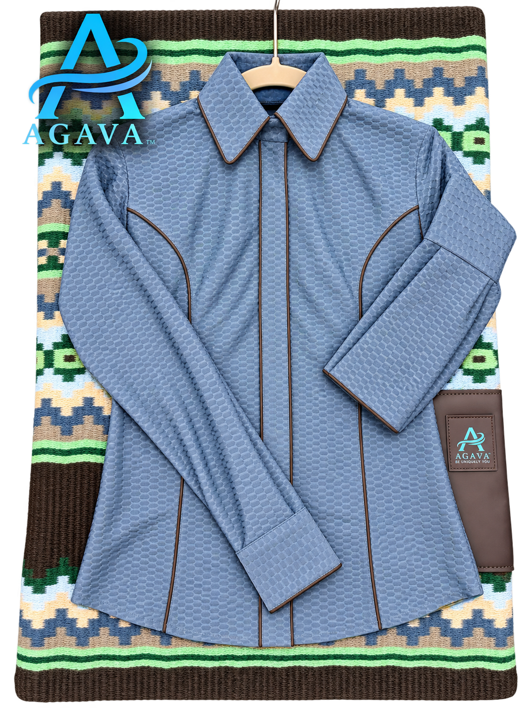 Textured Luxe- BLUE ROAN