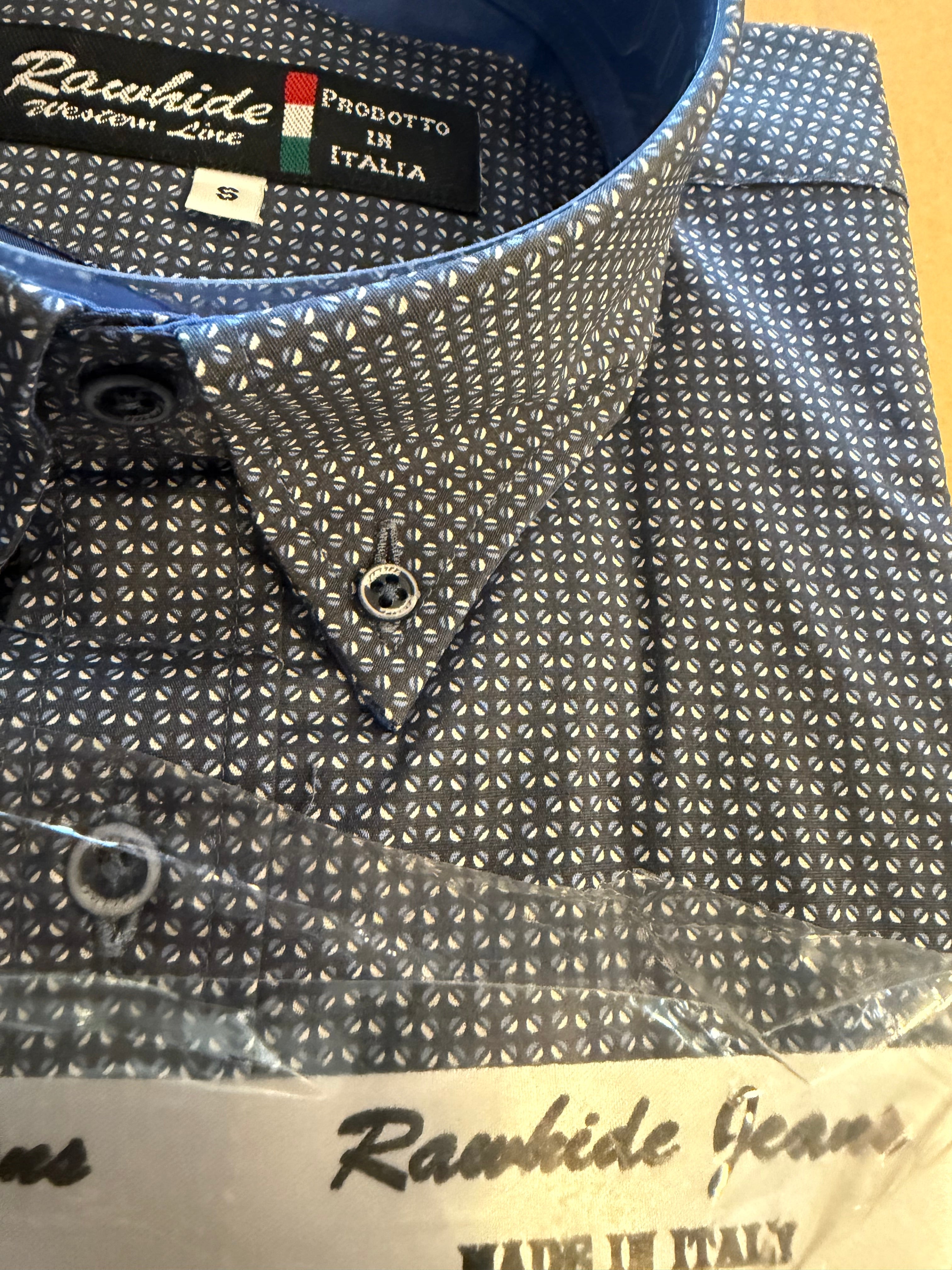 Rawhide Men’s Black Pattern Shirt