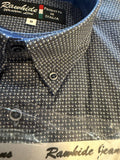 Rawhide Men’s Black Pattern Shirt