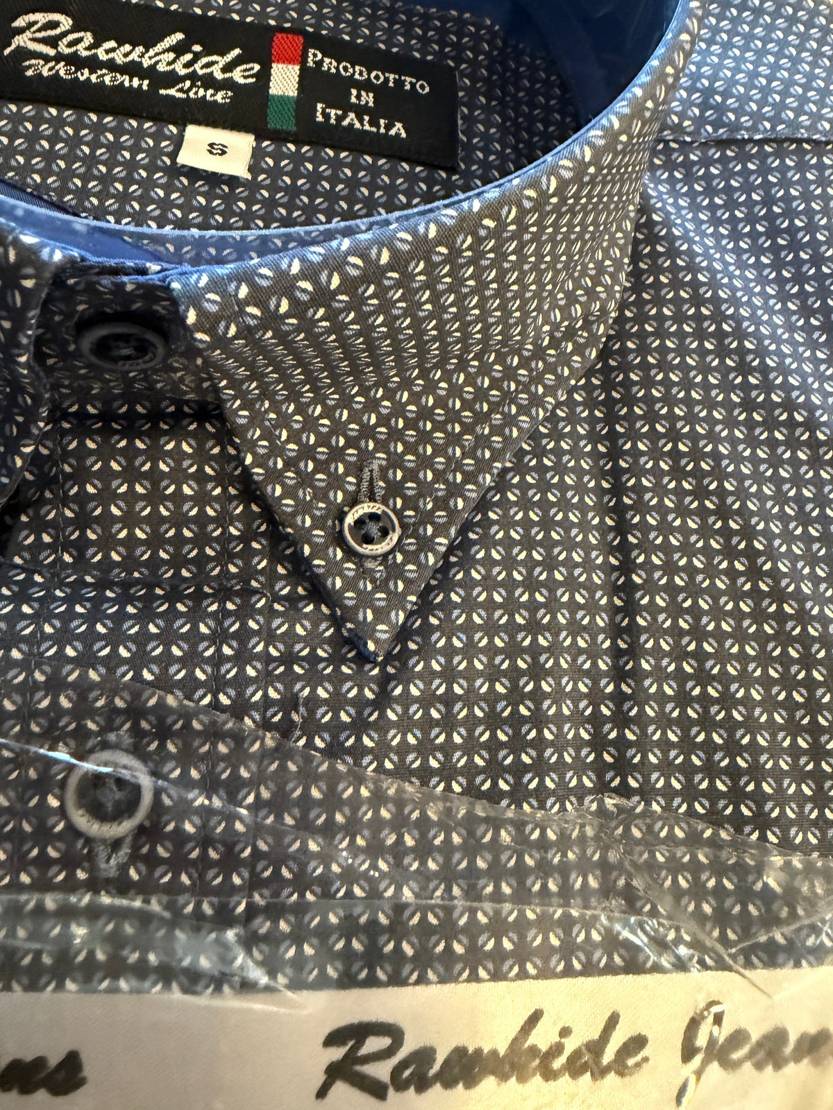 Rawhide Men’s Black Pattern Shirt