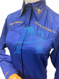 RANCH DESERT BLOOM- Royal Blue